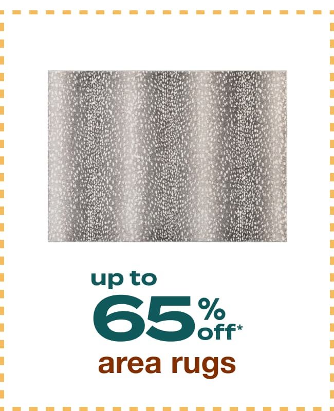 Up to 60% Off Area Rugs