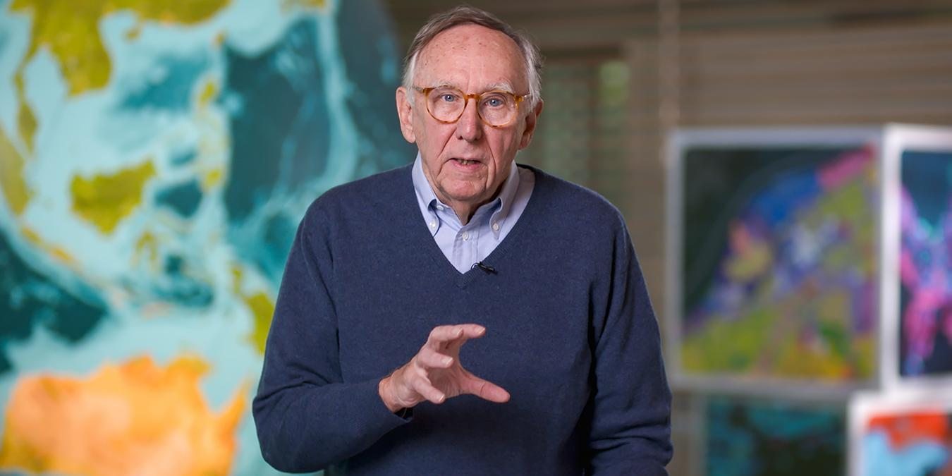 An idea from TED by Jack Dangermond entitled An ever-evolving map of everything on Earth
