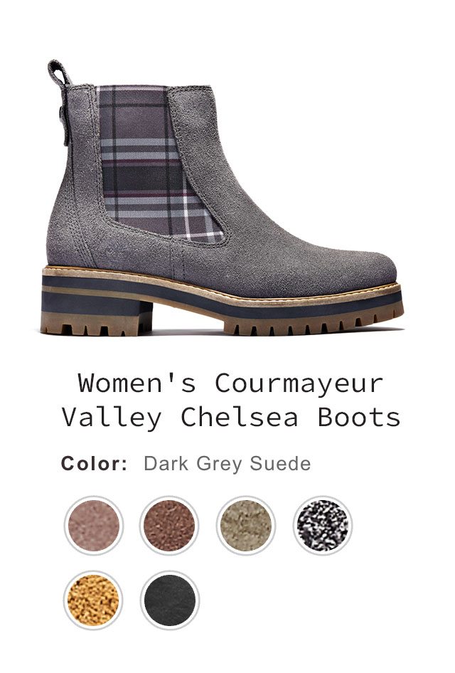 Women's Courmayeur Valley Chelsea Boots - Dark Grey