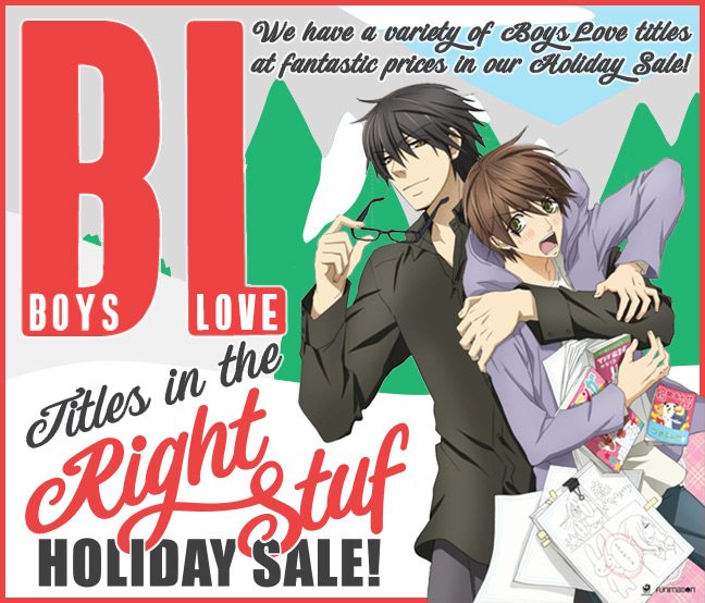 Boys Love Titles in the Holiday Sale