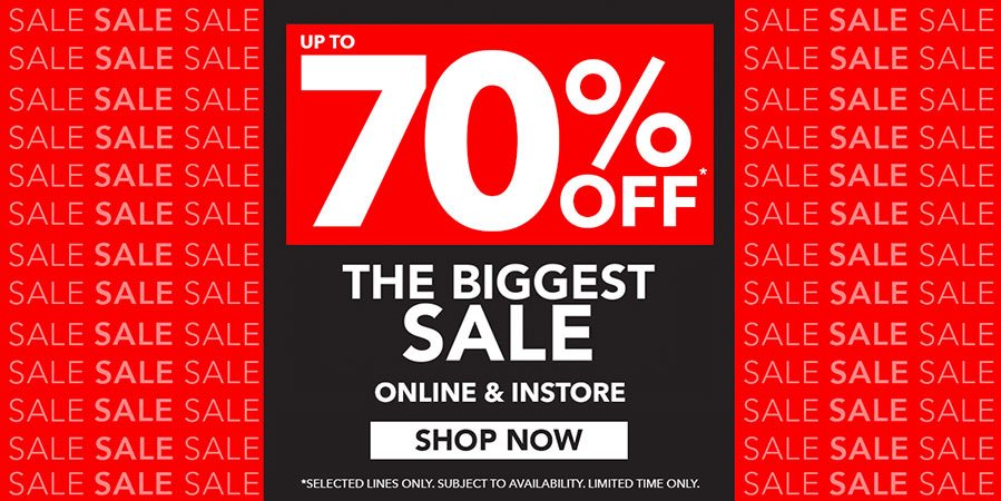Shop Our Biggest Sale