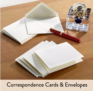 Shop Correspondence Cards w/ Envelopes