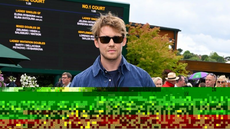 Joe Alwyn at wimbledon 2024