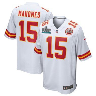 Patrick Mahomes Kansas City Chiefs Nike Super Bowl LIV Bound Game Jersey - White