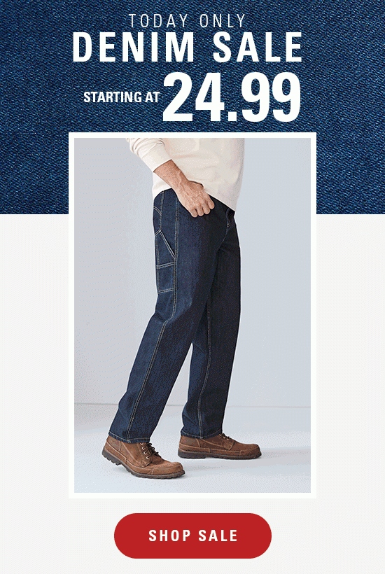 Today only Denim SALE