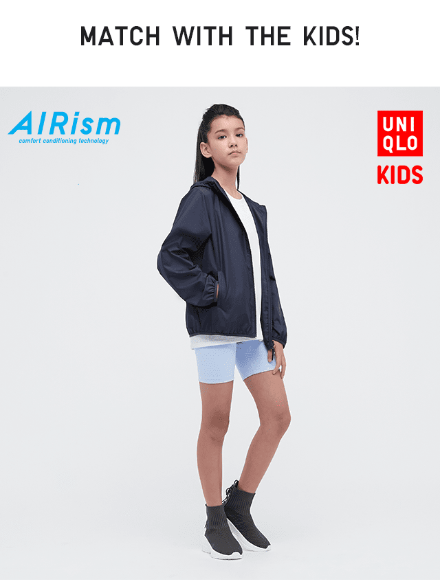 PDP10 - GIRLS AIRISM SOFT BIKER SHORTS