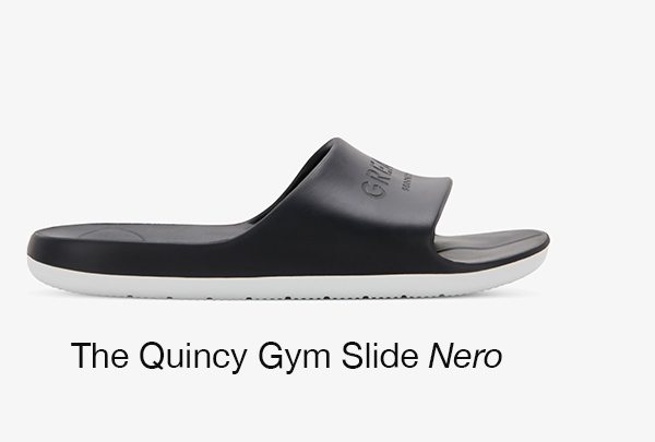 The Quincy Gym Slide Nero