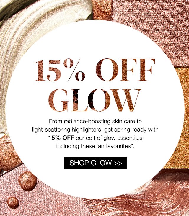 Get 15% off our glowiest edit yet