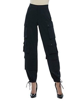 Alice and Olivia Olympia Mid Rise Baggy Cargo Pants