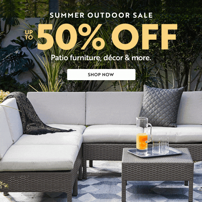 Summer Outdoor Sale | Up to 50% off | Shop Now
