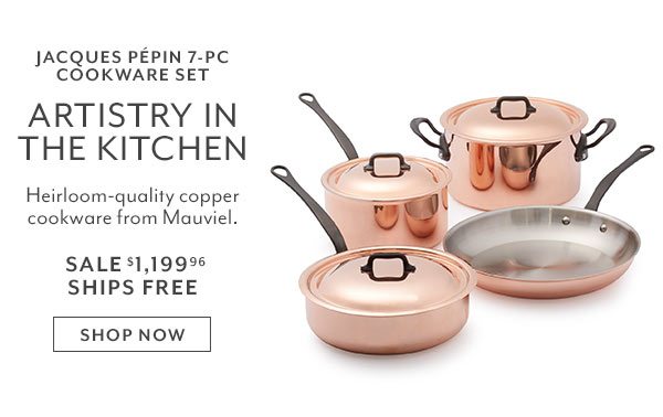 Jacques Pépin 7-PC Cookware Set