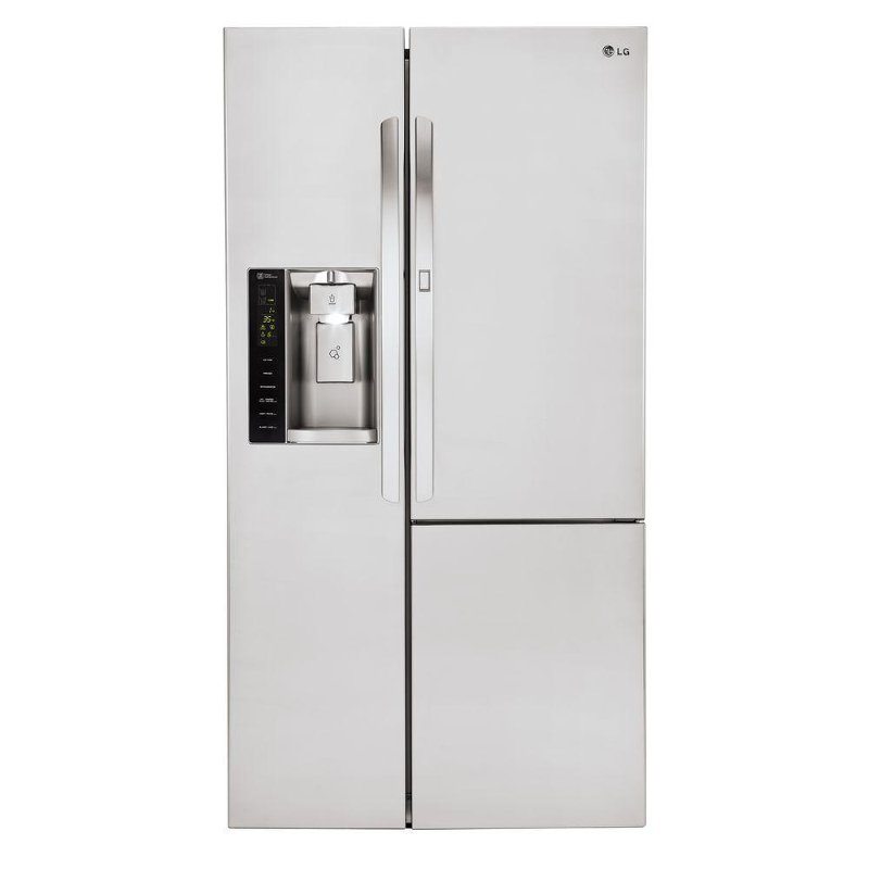 LG 26.1 cu. ft. Side by Side Door-in-Door Refrigerator - 36 Inch Stainless Steel