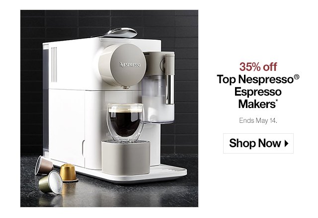 35% off Espresso Makers