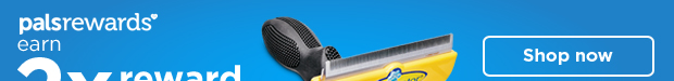 Earn 2 times Reward Points on FURminator grooming tools for dogs and cats. Shop online >