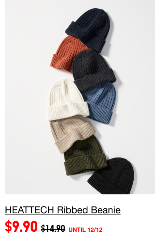 PDP2 - HEATTECH RIBBED BEANIE