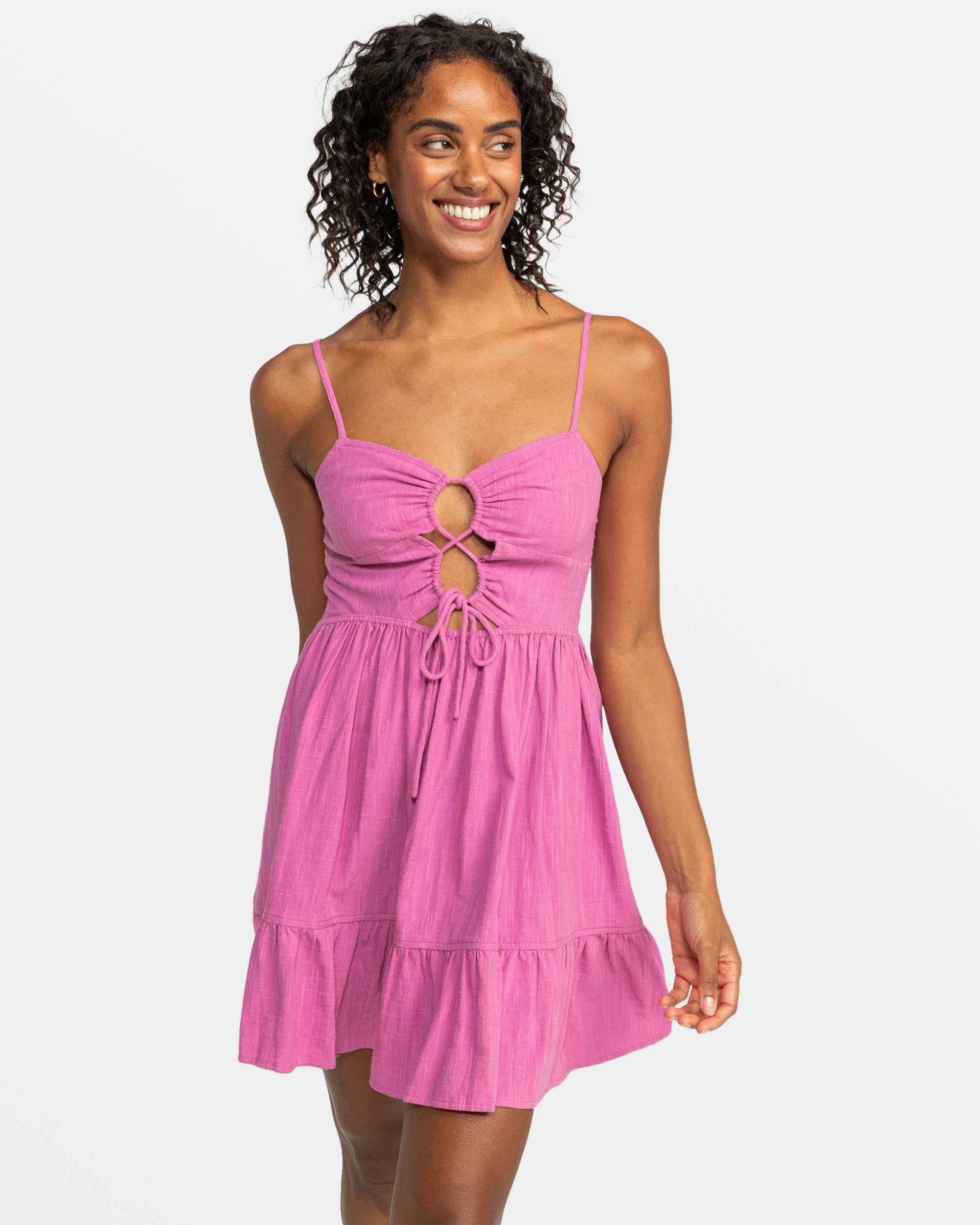 Image of Jasmine Breeze Mini Dress - Rosebud