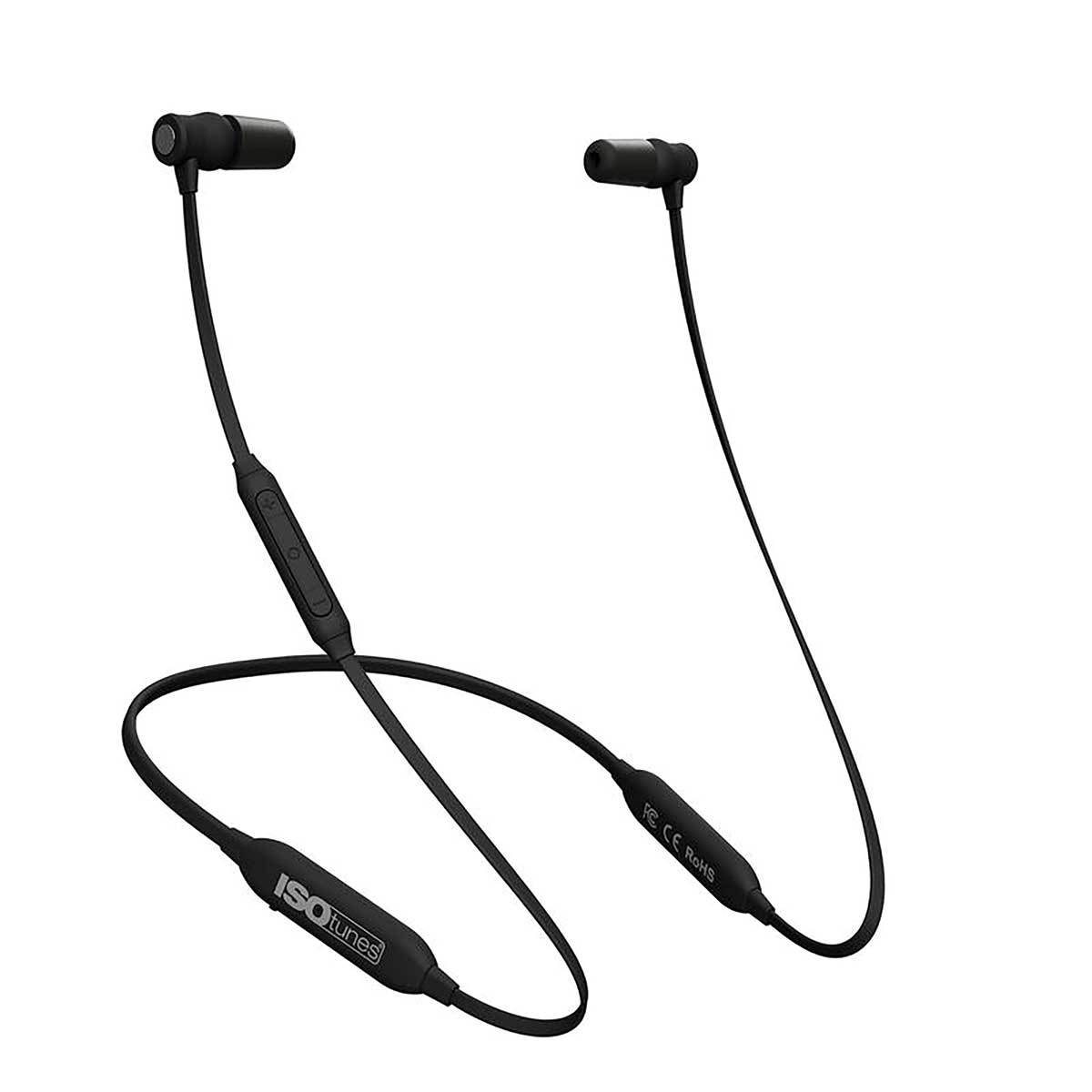 Image of ISOtunes XTRA Noise-Isolating Hearing Protection Earbuds Black