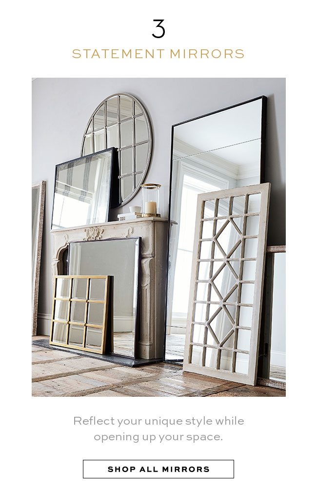 3 STATEMENTS MIRRORS