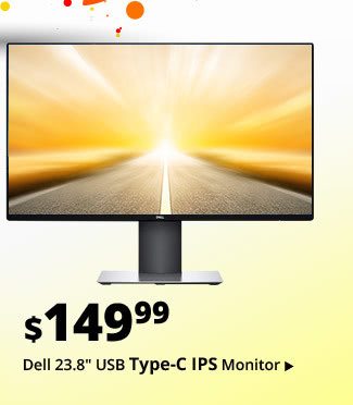 Feature - Dell 23.8" USB Type-C IPS Monitor