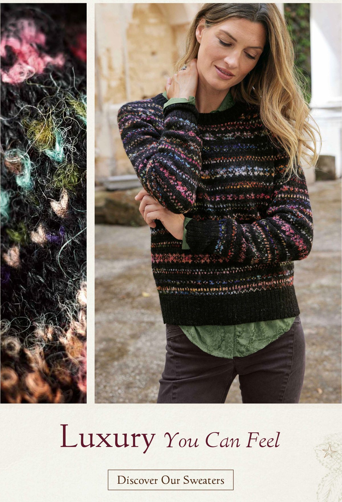 Luxury You Can Feel | Discover Our Sweaters