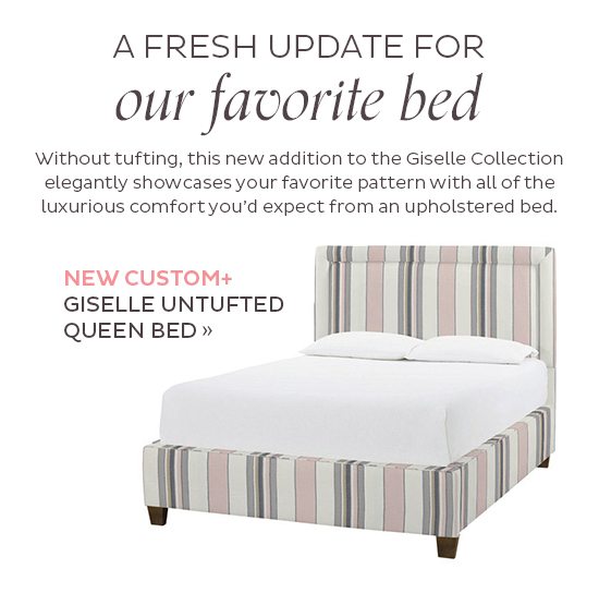 Giselle Untufted Queen Bed