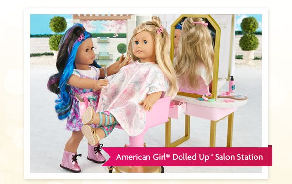 CB2: American Girl® Dolled Up™ Salon Station