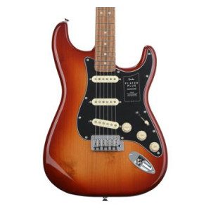 Fender Player Plus Stratocaster Electric Guitar - Sienna Sunburst with Pau Ferro Fingerboard