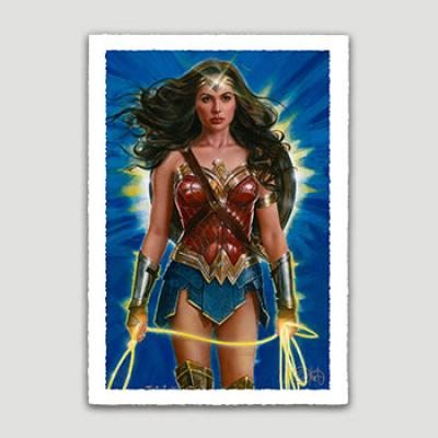 Wonder Woman: Lasso of Truth Fine Art Print (Sideshow)