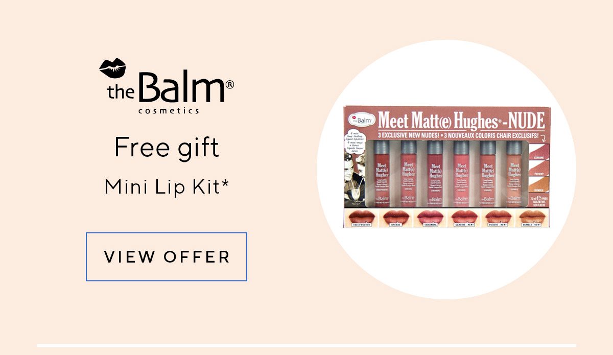 The Balm FREE GIFT
