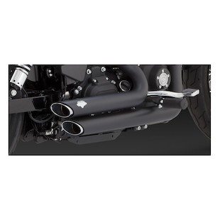 Vance & Hines Shortshots Staggered Exhaust For Harley Dyna 2012-2017