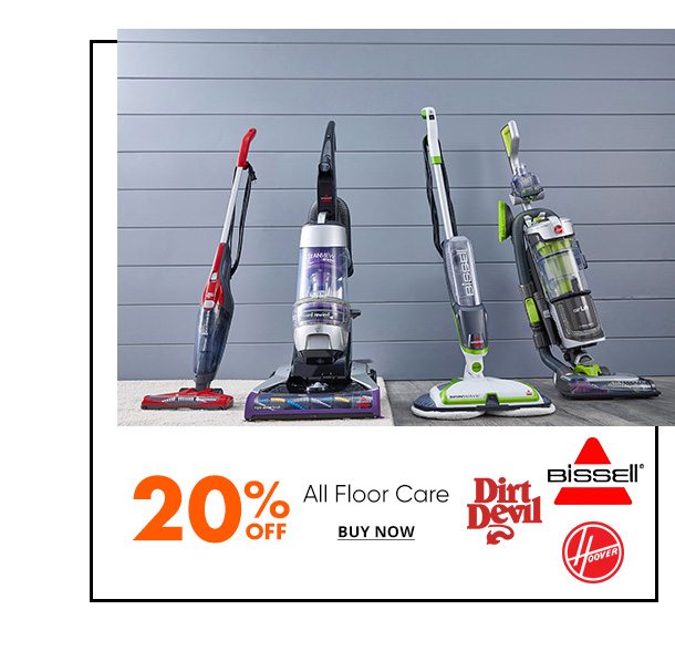 20% off All Floor Care