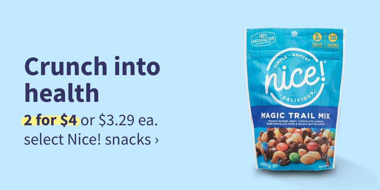 2/$4 or $3.29 Select Nice! Snacks