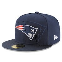 New Era New England Patriots Navy 2016 Sideline Official 59FIFTY Fitted Hat