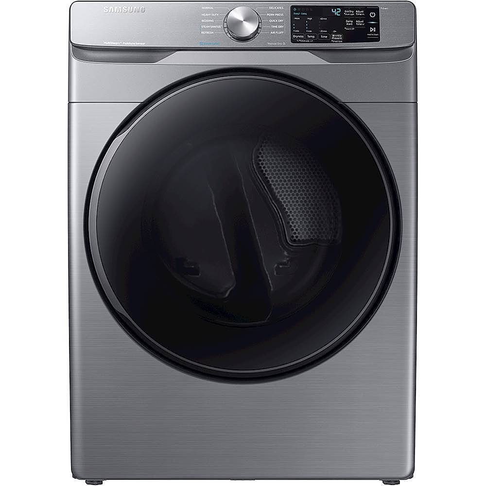 Samsung Electric Dryer with Steam Sanitize+ - 7.5 cu. ft. Platinum