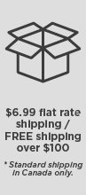 $6.99 flat rate shipping