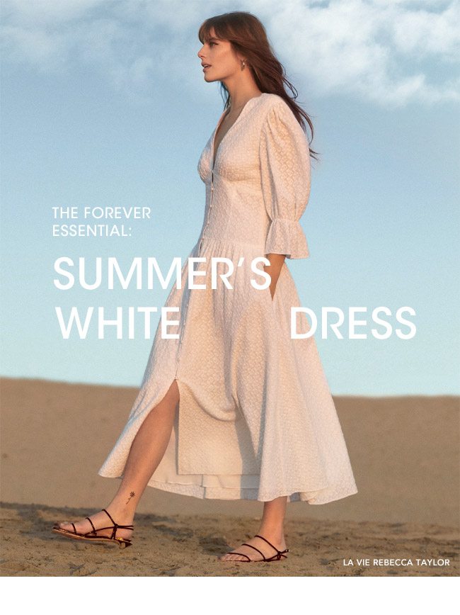 summer's white dress