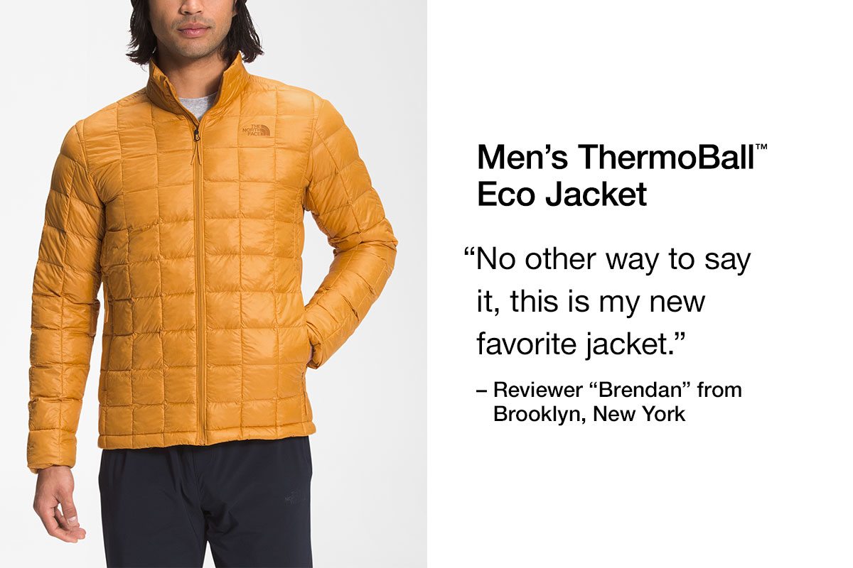 Men's Thermoball Jacket. No other way to say it, this is my new favorite jacket.