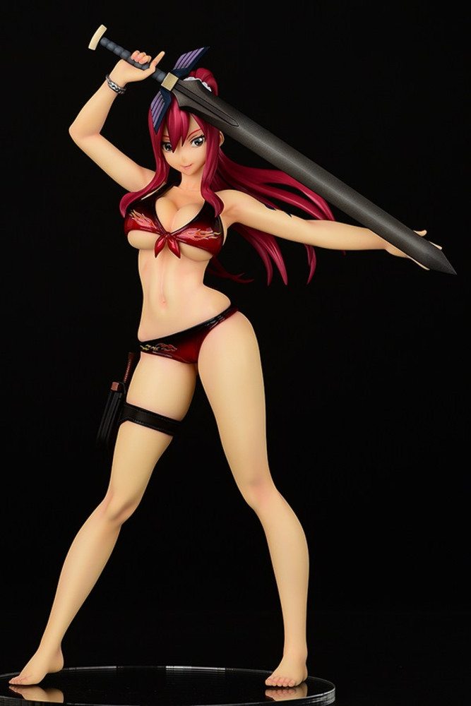 Erza Scarlet Swimsuit Gravure Style Fire Ver Fairy Tail Figure