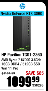 HP Pavilion TG01-2360