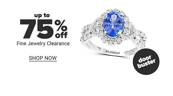 Up to 75% Fine Jewelry Clearance - Shop Now