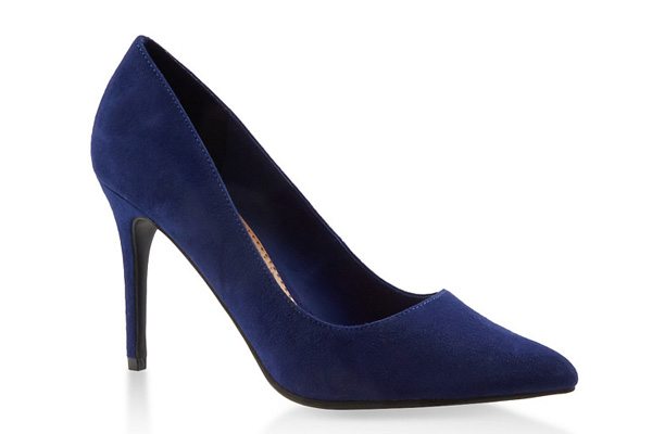 Faux Suede High Heel Pumps