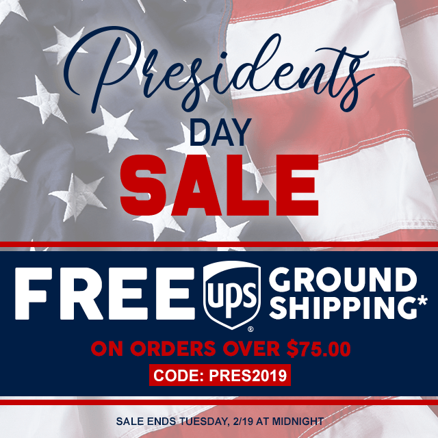 Presidents Day Sale