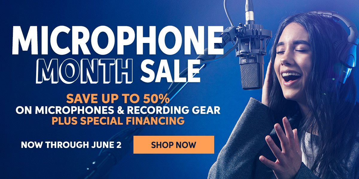 Microphone Month Sale
