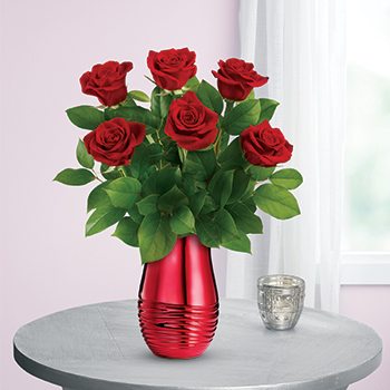 Teleflora's Rouge Romance Bouquet