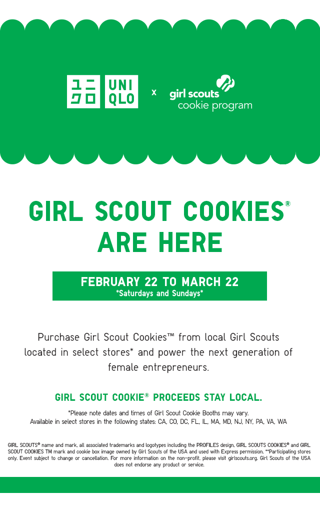 BANNER - GIRL SCOUNT COOKIES ARE HERE