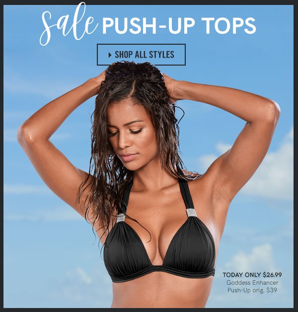 Savings On Swim Push Up Tops - Shop Now!