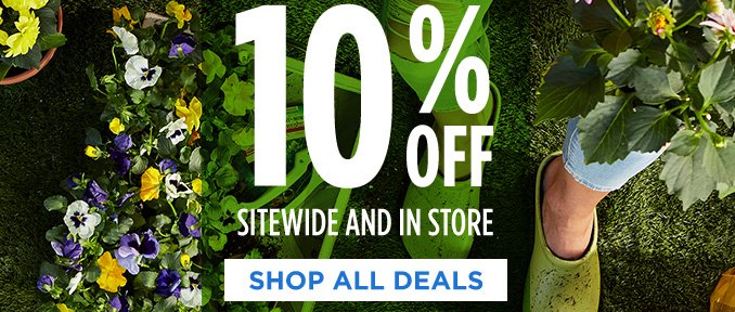 10% OFF SITEWIDE AND IN STORE | SHOP ALL DEALS