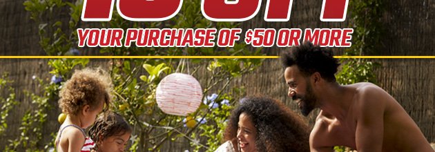 Storewide Savings | Now through Thursday, July 19, 2018 | Save Even More with This Coupon: $10 Off Your Purchase of $10 or More