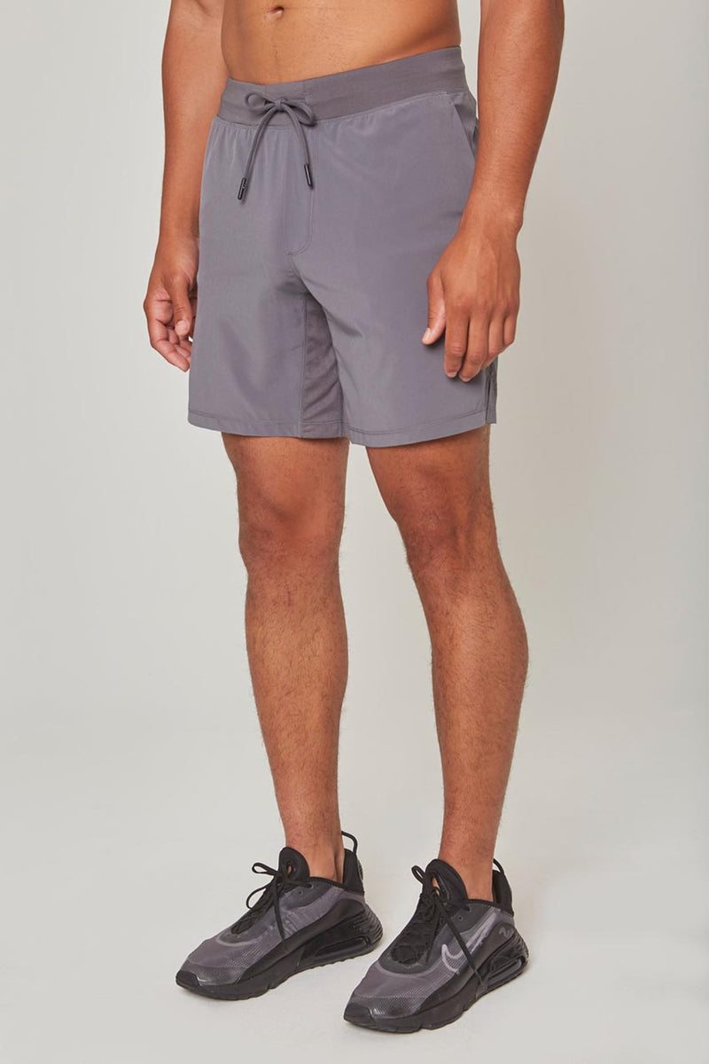 Stride 8" Recycled Polyester Unlined Short with Knit Waistband
