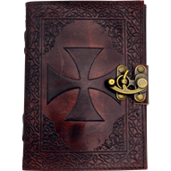 Knights Templar Leather Journal